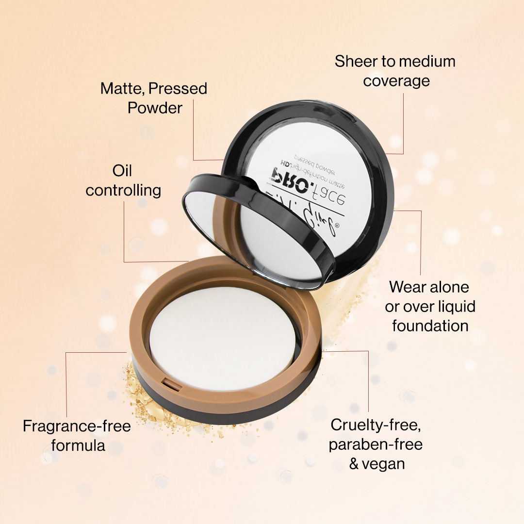 L.A. Girl HD PRO Face Pressed Powder - Cocoa - Distacart