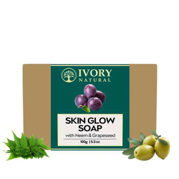 Ivory Natural Skin Glow Soap - Revitalizes, Moisturizes, And Natural Radiance - Distacart