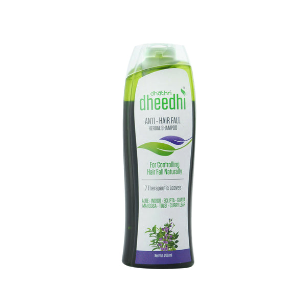 Dhathri Anti-Hairfall Herbal Shampoo - Reduces Hair Fall and Enhance Hair Growth - Distacart