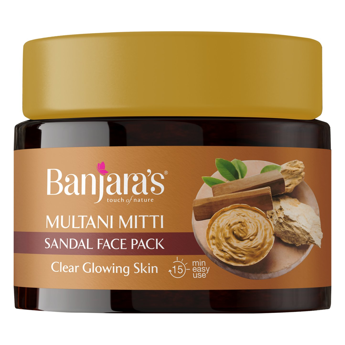 Banjara's Multani Mitti Sandal Face Pack