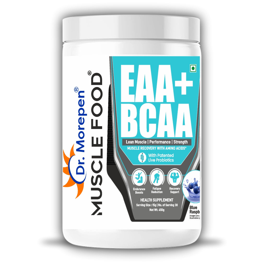 Dr. Morepen Eaa+Bcaa Blue Raspberry