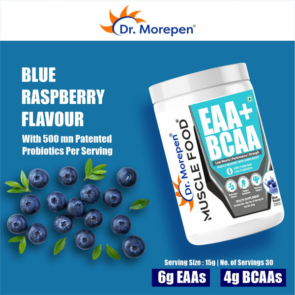 Dr. Morepen Eaa+Bcaa Blue Raspberry