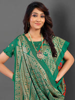 Thumbnail for NOZ2TOZ Women's Cotton Blend Red Printed Designer Saree With Blouse Piece - Distacart