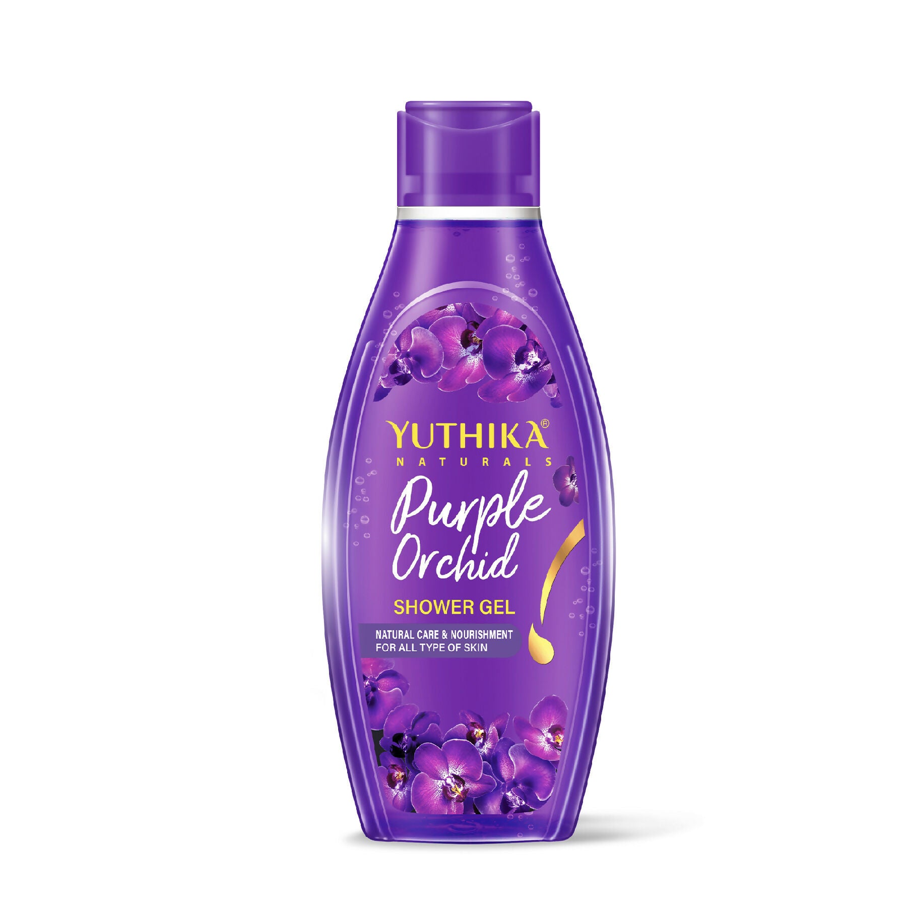 Yuthika Purple Orchid Body Wash Shower Gel - Distacart