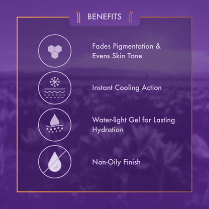 Ayuga Kashmiri Saffron Gel Moisturizer - Distacart