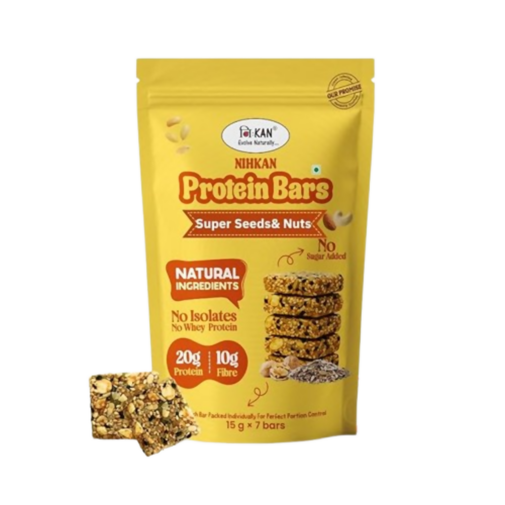 NIHKAN Superseeds & Nuts Protein Mini Bars