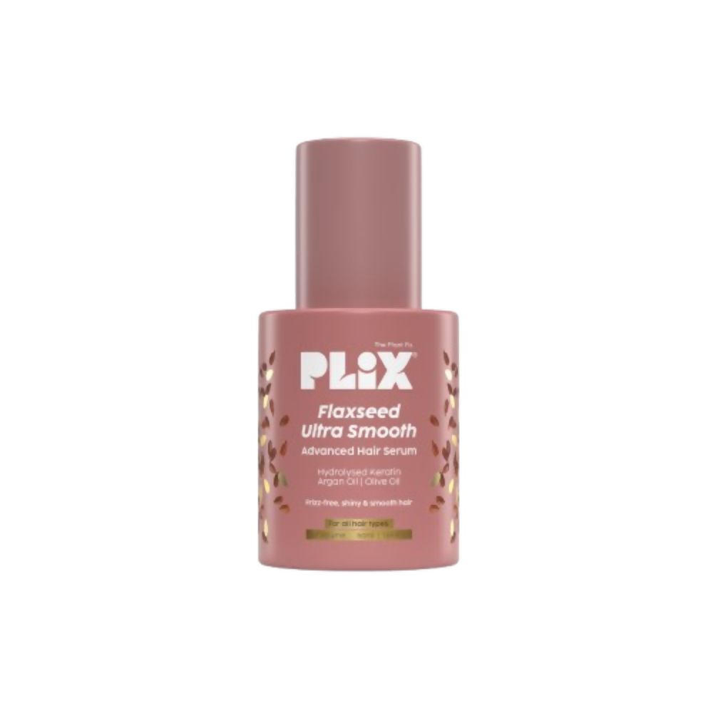 PLIX The Plant Fix Flaxseed Keratin Smoothening Anti-Frizz Serum - Distacart