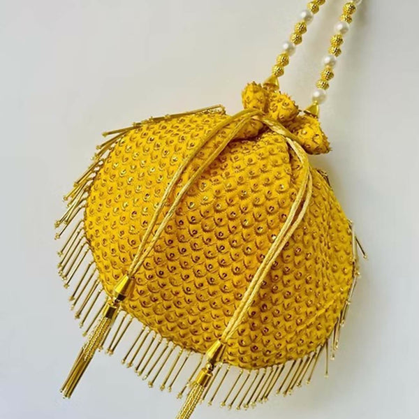 Joban Fashion Potli Bags - Golden