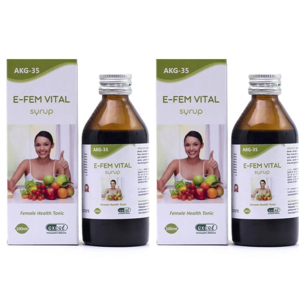 Excel Pharma E-Fem Vital Syrup