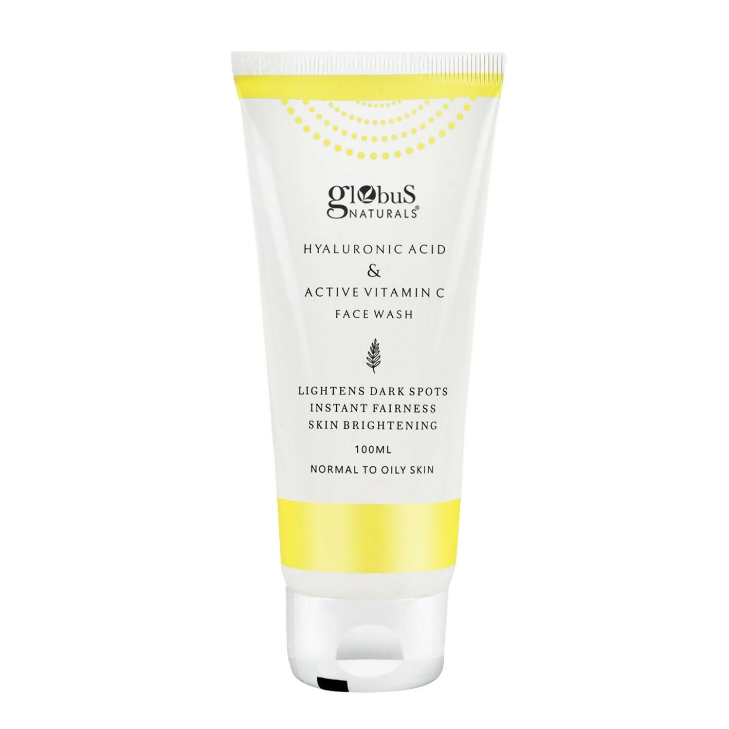 Globus Naturals Hyaluronic Acid & Vitamin C Face Wash - Distacart