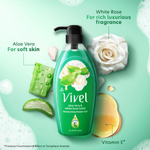 Thumbnail for Vivel Aloe Vera & White Rose Scent Moisturizing Shower Gel