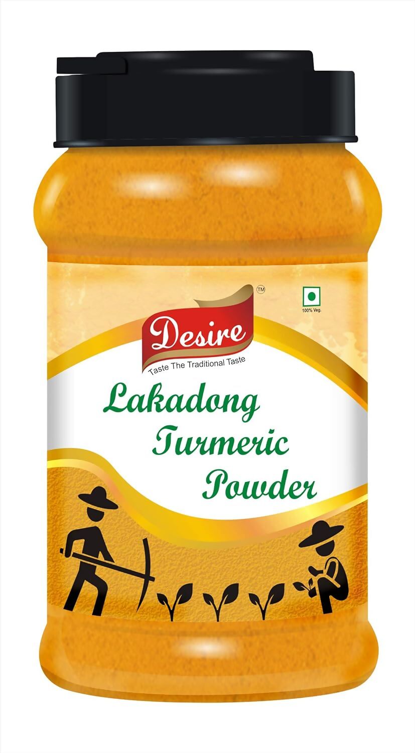 Desire Lakadong Turmeric Powder - Distacart