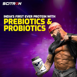 Thumbnail for Scitron Whey Hydrolyzed Synbiotic 100% Hydrolyzed Protein Powder Chocolate Flavor