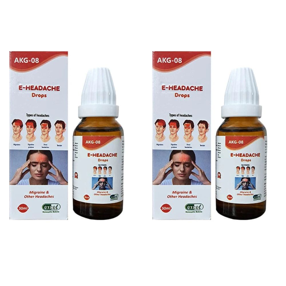 Excel Pharma E-Headache Drops