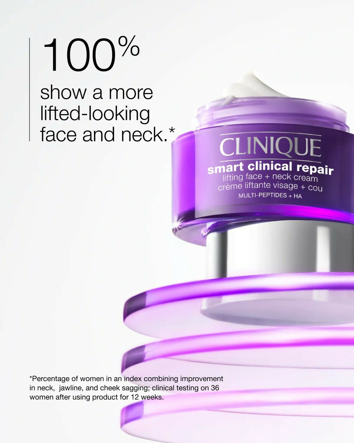 Clinique Smart Clinical Repair Lifting Face & Neck Cream - Distacart