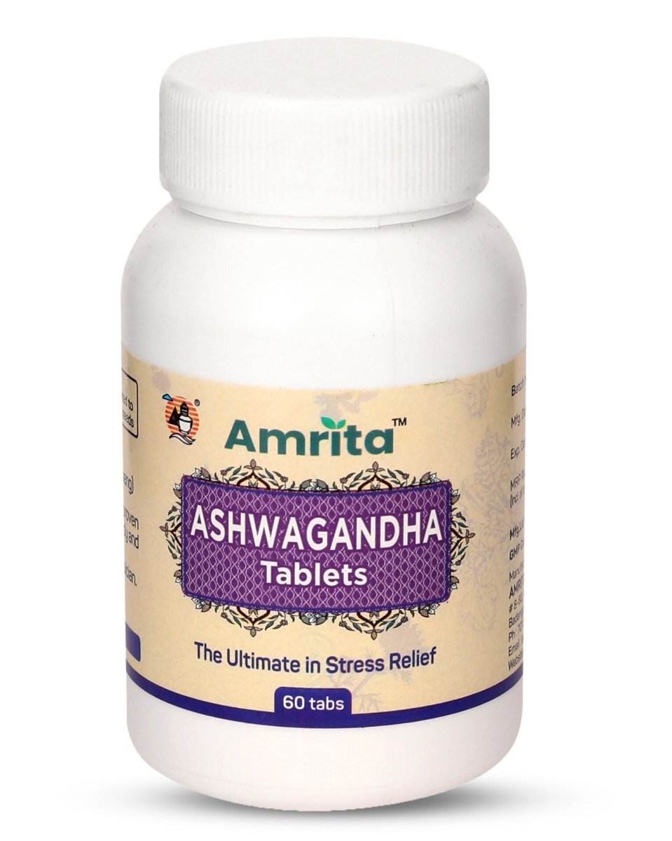 Amrita Ashwagandha Tablets - Distacart