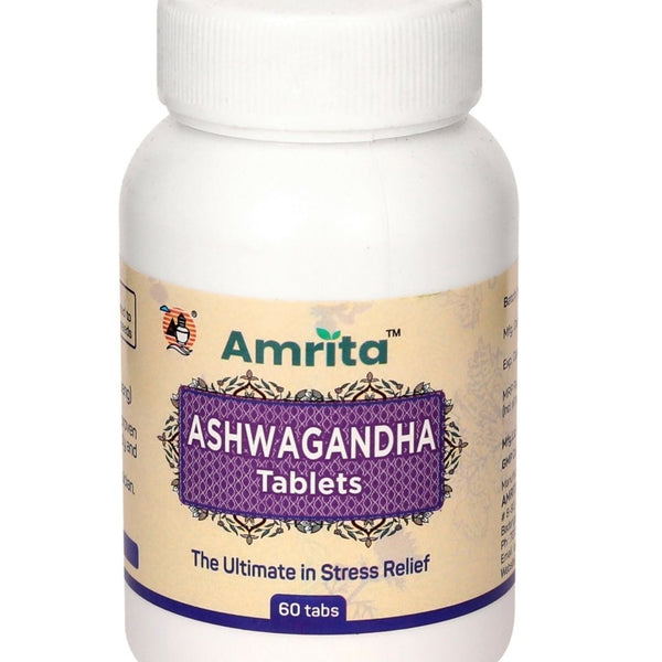 Amrita Ashwagandha Tablets - Distacart