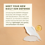 Thumbnail for Wellwith Whipped Sunscreen Lotion SPF 50 - Distacart