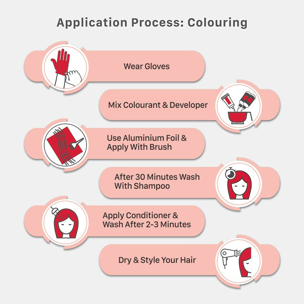 Streax Hair Color Highlighting Kit - Vibrant Blonde - Distacart