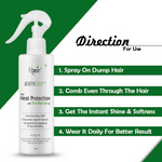 Thumbnail for ktein 100% Plant Based Natural Hair Heat Protection with Xtra Shine Spray Hair Spray - Distacart
