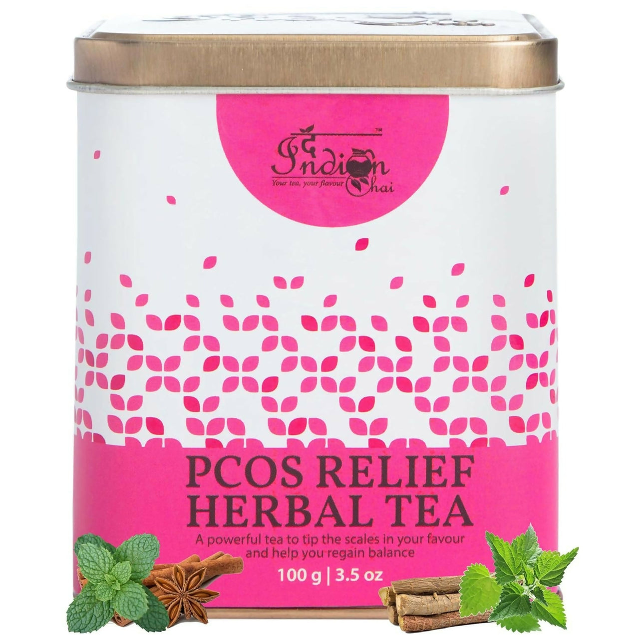The Indian Chai - PCOS Relief Herbal Tea - Distacart