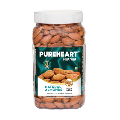 Pureheart Nutreat Natural Almonds - Distacart