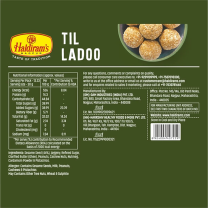 Haldiram's Til Laddu - Distacart