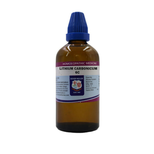 Father Muller Lithium Carbonicum Dilution - Distacart