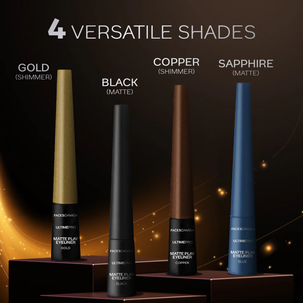 Faces Canada Ultime Pro Matte Play Eyeliner - Copper - Distacart