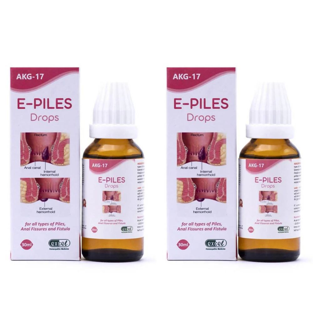Excel Pharma E-Piles Drops