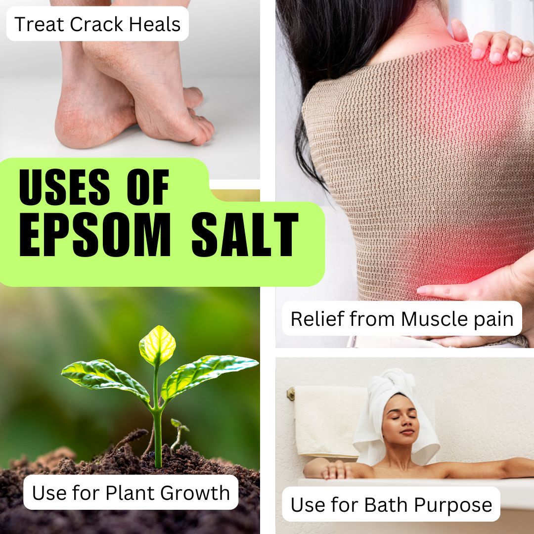 Samisha Pure Epsom Salt For Pain Relief - Distacart