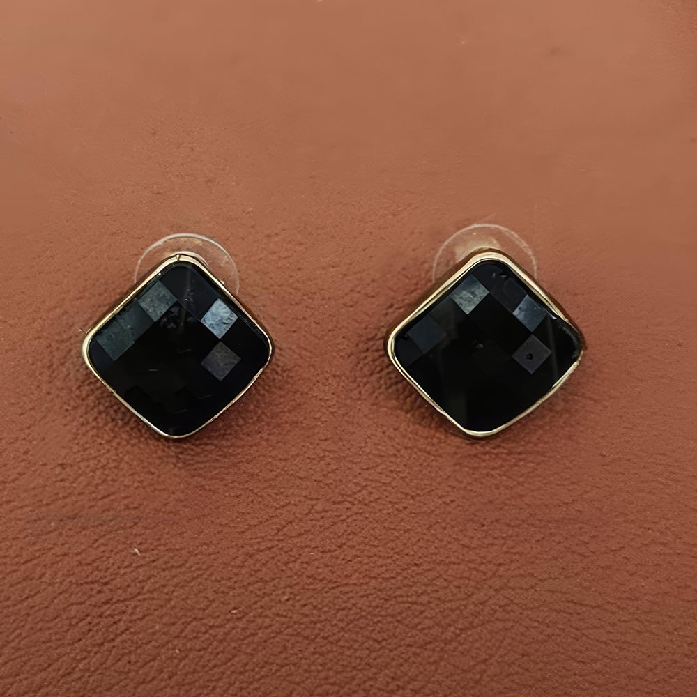 JS Fashion Designer Antique Stud Earrings – Fancy Style Tops in High Gold Polish for Party & Ethnic Wear