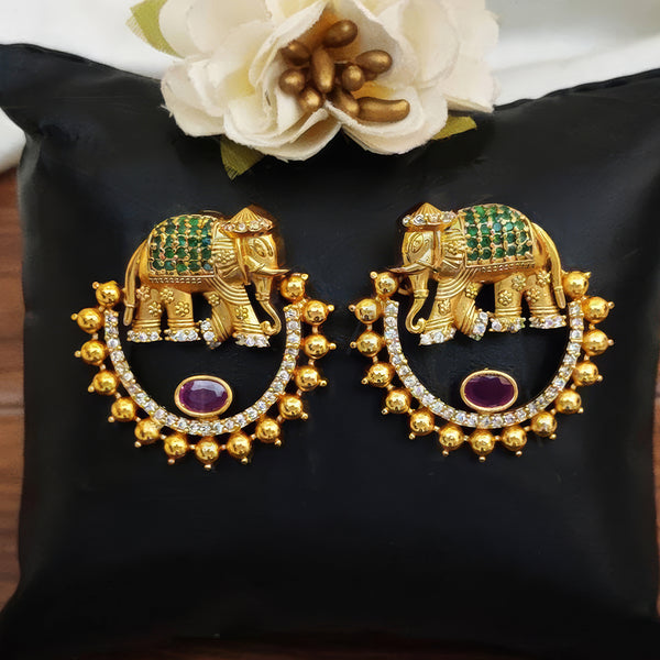 JS Fashion Kemp Stone Earrings for Women