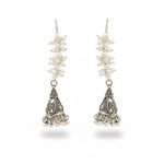 Thumbnail for JS Fashion Beautiful Designer Oxidized Silver Earrings for Women & Girls