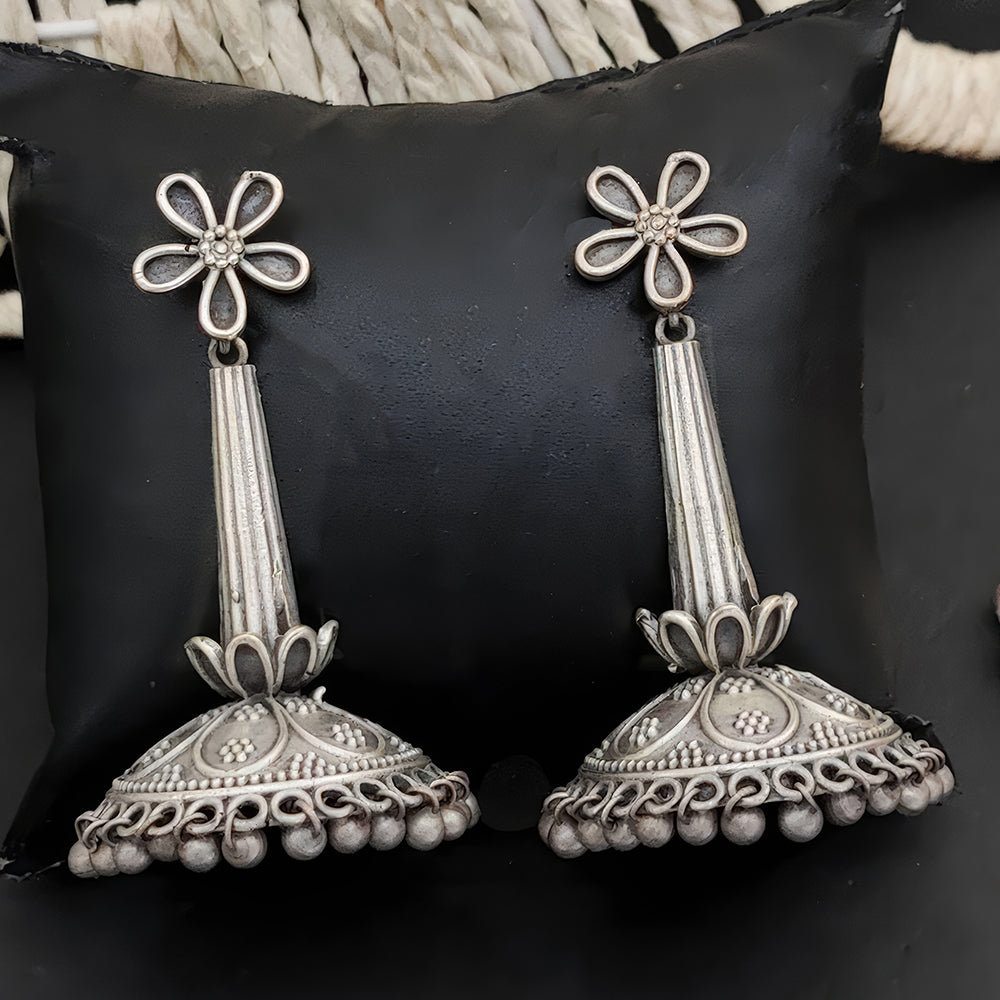JS Fashion Oxidized Jewellery Designer Earrings for Women & Girls