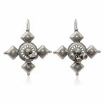 Thumbnail for JS Fashion Oxidized Silver Designer Fancy Style Earrings for Women & Girls