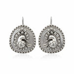 Thumbnail for JS Fashion Oxidized Silver Beautiful Designer Earrings for Women & Girls