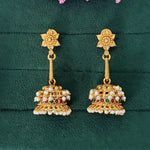 Thumbnail for JS Fashion Traditional Rajwadi Jhumka Earrings for Women & Girls - Distacart