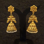 Thumbnail for JS Fashion Dual Peacock Jhumki Earrings for Women