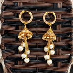 Thumbnail for JS Fashion Round Bali Conical Jhumki Earrings for Women