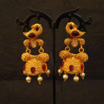 Thumbnail for JS Fashion Peacock Jhumki Earrings for Women