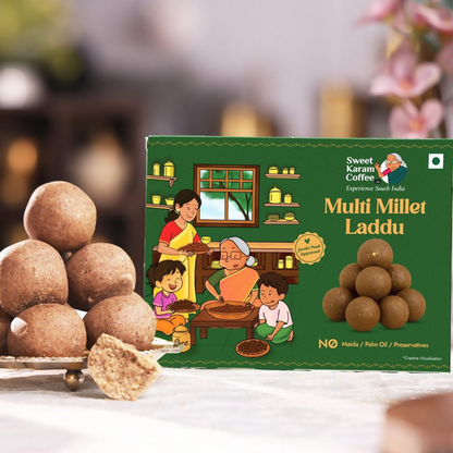Sweet Karam Coffee Multi Millet Laddu - Distacart