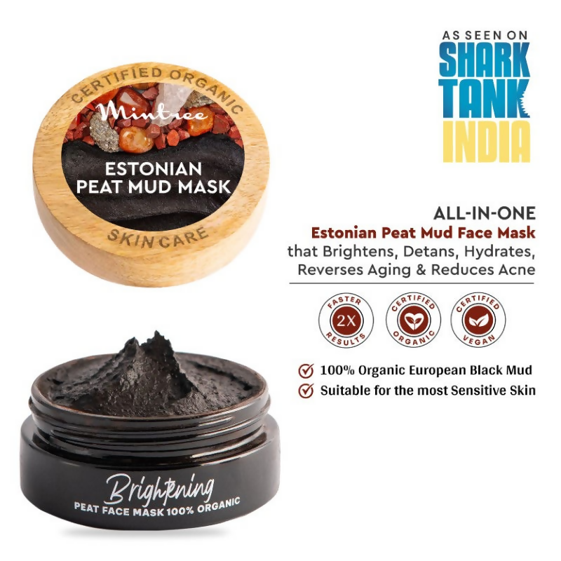 Mintree Certified Organic & Vegan Estonian Peat Mud Mask - Distacart