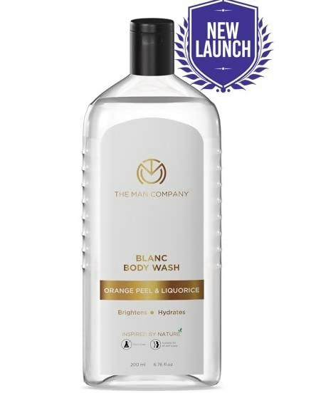 The Man Company Blanc Perfumed Body Wash For Men With Orange Peel & Liquorice - Distacart
