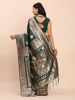 Thumbnail for Astita Banarasi Silk Green Saree