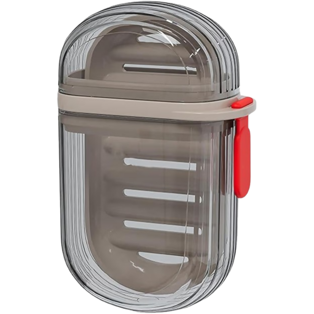 Bronson Professional Transparent Waterproof Portable Soap Dish Box - Dista