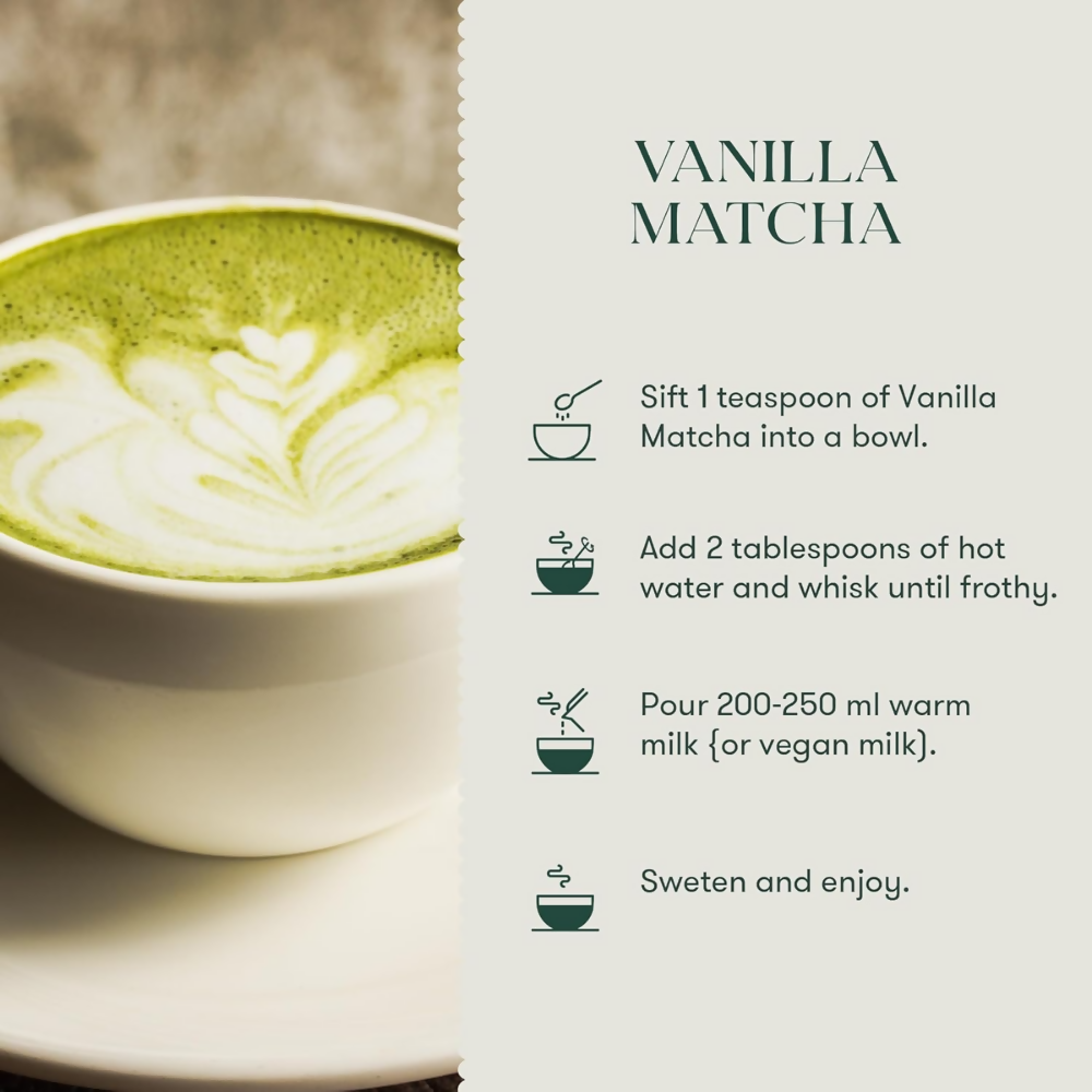Luxmi Estates Vanilla Matcha with Probiotics - Dista