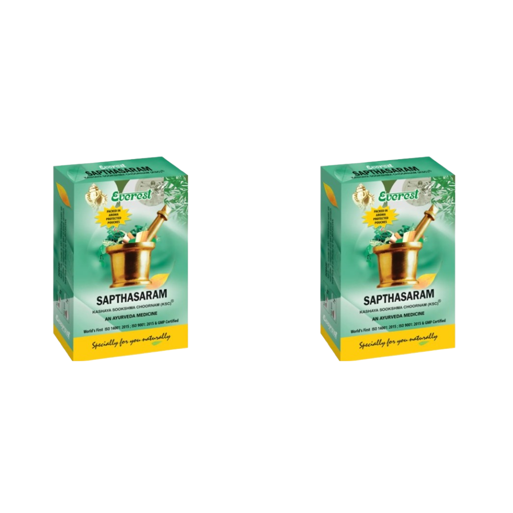 Everest Ayurveda Sapthasaram Kashaya Sookshma Choornams