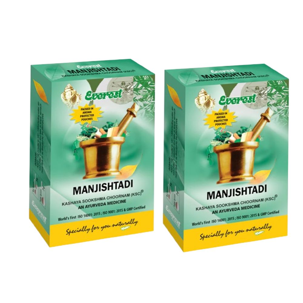 Everest Ayurveda Manjishtadi Kashaya Sookshma Choornam - Distacart