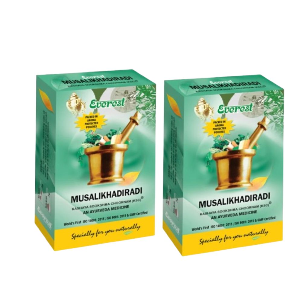 Everest Ayurveda Musalikhadhiradi Kashaya Sookshma Choornam - Distacart